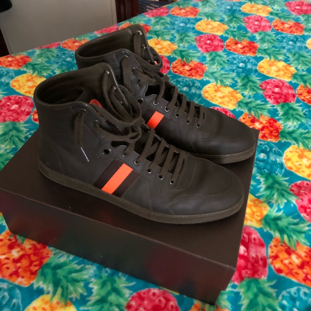 100% Authentic Gucci high top sneakers
